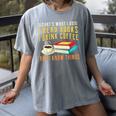 That What i Do i Read Books And i Know Things Coffee Reading Women's Comfort Colors T-Shirt Gray That What i Do i Read Books And i Know Things Coffee Reading Women's Comfort Colors T-Shirt Gray