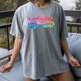Read Books Lift Weights Fight Fascists Tie Dye Men Women Women's Comfort Colors T-Shirt Gray