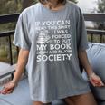 If You Can Read This I Was Forced To Put My Book Down Reader Women's Comfort Colors T-Shirt Gray If You Can Read This I Was Forced To Put My Book Down Reader Women's Comfort Colors T-Shirt Gray