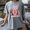 Read Your Heart Out Book Lover Reading Enthusiasts Floral Women's Comfort Colors T-Shirt Gray Read Your Heart Out Book Lover Reading Enthusiasts Floral Women's Comfort Colors T-Shirt Gray