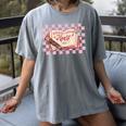 Read Your Heart Out Valentine Reading Book Teacher Student Women's Comfort Colors T-Shirt Gray
