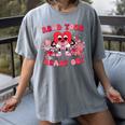 Read Your Heart Out Valentines Day Teachers Book Lovers Women's Comfort Colors T-Shirt Gray