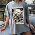 Read In Peace Skeleton Book Lover Bookworm Book Women's Comfort Colors T-Shirt Gray Read In Peace Skeleton Book Lover Bookworm Book Women's Comfort Colors T-Shirt Gray