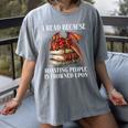 I Read Because Roasting People Is Frowned Upon Dragon Book Premium Tri-Blend Women's Comfort Colors T-Shirt Gray I Read Because Roasting People Is Frowned Upon Dragon Book Premium Tri-Blend Women's Comfort Colors T-Shirt Gray