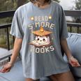 Read S'More Book Marshmallow Book Reading Lover Women's Comfort Colors T-Shirt Gray Read S'More Book Marshmallow Book Reading Lover Women's Comfort Colors T-Shirt Gray