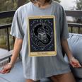 The Reader Tarot Card Mystic Dragon Book Magic Women's Comfort Colors T-Shirt Gray The Reader Tarot Card Mystic Dragon Book Magic Women's Comfort Colors T-Shirt Gray