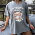 Reading Book Lover Humor For Readers And Bookworms Women's Comfort Colors T-Shirt Gray Reading Book Lover Humor For Readers And Bookworms Women's Comfort Colors T-Shirt Gray