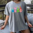 Reading Dinosaur T Rex Dino Book Lover Women's Comfort Colors T-Shirt Gray Reading Dinosaur T Rex Dino Book Lover Women's Comfort Colors T-Shirt Gray