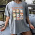 Reading Is My Jam Cute Jelly Jars Book Genres Women's Comfort Colors T-Shirt Gray