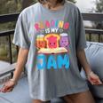 Reading Is My Jam I Love To Read Books Boy Girl Women's Comfort Colors T-Shirt Gray