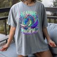 Reading Is Magical Dragon Tee Perfect For Book Lovers Kids Women's Comfort Colors T-Shirt Gray