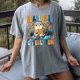Reading Is Otterly Fun Sea Otter Book Lover Bookworm Women's Comfort Colors T-Shirt Gray