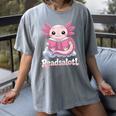 Readsalotl Axolotl Reading Cute Book Lover Bookworm Women's Comfort Colors T-Shirt Gray Readsalotl Axolotl Reading Cute Book Lover Bookworm Women's Comfort Colors T-Shirt Gray