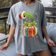 Retro Christmas Ornament Book Christmas Teacher Librarian Women's Comfort Colors T-Shirt Gray Retro Christmas Ornament Book Christmas Teacher Librarian Women's Comfort Colors T-Shirt Gray