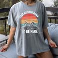 Retro I Put My Book Down To Be Here For Book Lover Women's Comfort Colors T-Shirt Gray