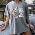 Retro So Many Books Little Time Book Clock Reading Women's Comfort Colors T-Shirt Gray Retro So Many Books Little Time Book Clock Reading Women's Comfort Colors T-Shirt Gray