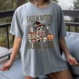 Salem Witch Book Club Raccoon Reading Women's Comfort Colors T-Shirt Gray Salem Witch Book Club Raccoon Reading Women's Comfort Colors T-Shirt Gray