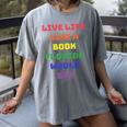 Sarcastic Live Life Like a Book Florida Would Ban Women's Comfort Colors T-Shirt Gray