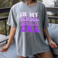 In My School Librarian Era Groovy Back To School Book Lover Women's Comfort Colors T-Shirt Gray In My School Librarian Era Groovy Back To School Book Lover Women's Comfort Colors T-Shirt Gray