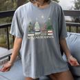 Seasons Readings Christmas Tree Book Lover Women's Comfort Colors T-Shirt Gray Seasons Readings Christmas Tree Book Lover Women's Comfort Colors T-Shirt Gray