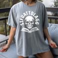 Sexy STFUATTDLAGG With Skull Please Spicy Reading Book Love Women's Comfort Colors T-Shirt Gray Sexy STFUATTDLAGG With Skull Please Spicy Reading Book Love Women's Comfort Colors T-Shirt Gray