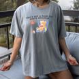 She's Got A Book For Every Situation Women's Comfort Colors T-Shirt Gray