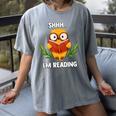 Shhh I'm Reading World Book Day Costume 2026 Kids Women's Comfort Colors T-Shirt Gray Shhh I'm Reading World Book Day Costume 2026 Kids Women's Comfort Colors T-Shirt Gray