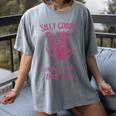 Silly Goose Book Club Women's Comfort Colors T-Shirt Gray