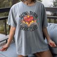 Slow Burn Book Club Romantasy Trope Smut Dark Romance Reader Women's Comfort Colors T-Shirt Gray Slow Burn Book Club Romantasy Trope Smut Dark Romance Reader Women's Comfort Colors T-Shirt Gray