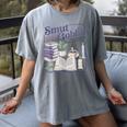 Smut Goblin Reading Club Book Lover Dark Academia Women's Comfort Colors T-Shirt Gray Smut Goblin Reading Club Book Lover Dark Academia Women's Comfort Colors T-Shirt Gray