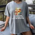 Sometimes I Think I Read Too Much For Books Lover Women's Comfort Colors T-Shirt Gray Sometimes I Think I Read Too Much For Books Lover Women's Comfort Colors T-Shirt Gray