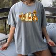 Spooky Halloween Book Lover Halloween Reading Goose Women's Comfort Colors T-Shirt Gray Spooky Halloween Book Lover Halloween Reading Goose Women's Comfort Colors T-Shirt Gray