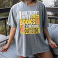 I Like To Stay In Bed And Read Books It's Too Peopley Outsid Women's Comfort Colors T-Shirt Gray I Like To Stay In Bed And Read Books It's Too Peopley Outsid Women's Comfort Colors T-Shirt Gray