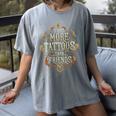 I Have More Tattoos Than Friends Introvert Women's Comfort Colors T-Shirt Gray I Have More Tattoos Than Friends Introvert Women's Comfort Colors T-Shirt Gray