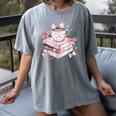 Teacher Valentine's Day All Booked For Valentines Reading Women's Comfort Colors T-Shirt Gray Teacher Valentine's Day All Booked For Valentines Reading Women's Comfort Colors T-Shirt Gray