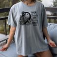 Thick Thighs And Kinky Smut Vibes Spicy Book Lovers Women's Comfort Colors T-Shirt Gray
