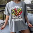 History Education Is Freedom Books Black History Premium Tri-Blend Women's Comfort Colors T-Shirt Gray History Education Is Freedom Books Black History Premium Tri-Blend Women's Comfort Colors T-Shirt Gray