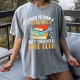 I Tried To Form A Gang Once But It Turned Into A Book Club Women's Comfort Colors T-Shirt Gray I Tried To Form A Gang Once But It Turned Into A Book Club Women's Comfort Colors T-Shirt Gray