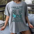 I Tried To Form Gang But It Turned Into A Book Club Raccoon Women's Comfort Colors T-Shirt Gray I Tried To Form Gang But It Turned Into A Book Club Raccoon Women's Comfort Colors T-Shirt Gray