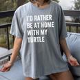 Turtle Owner Introvert Stay Home Women's Comfort Colors T-Shirt Gray Turtle Owner Introvert Stay Home Women's Comfort Colors T-Shirt Gray