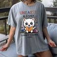 Unearth a Story Cute Kitten Summer Reading 2026 Cat Book Women's Comfort Colors T-Shirt Gray Unearth a Story Cute Kitten Summer Reading 2026 Cat Book Women's Comfort Colors T-Shirt Gray
