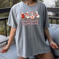 Valentine Cozy Goose Bookish Forget Flowers Buy Me Books Women's Comfort Colors T-Shirt Gray Valentine Cozy Goose Bookish Forget Flowers Buy Me Books Women's Comfort Colors T-Shirt Gray