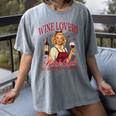 Valentine’s Day Wine Lovers Book Club We Read Wine Labels Women's Comfort Colors T-Shirt Gray Valentine’s Day Wine Lovers Book Club We Read Wine Labels Women's Comfort Colors T-Shirt Gray