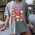 Valentines Reading Book Lover All Booked For Valentine's Day Women's Comfort Colors T-Shirt Gray Valentines Reading Book Lover All Booked For Valentine's Day Women's Comfort Colors T-Shirt Gray