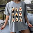 Vampire Reading Books Halloween Cute Teens Kids Women's Comfort Colors T-Shirt Gray Vampire Reading Books Halloween Cute Teens Kids Women's Comfort Colors T-Shirt Gray
