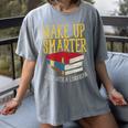 Wake Up Smarter Librarian Book Stack Premium Tri-Blend Women's Comfort Colors T-Shirt Gray Wake Up Smarter Librarian Book Stack Premium Tri-Blend Women's Comfort Colors T-Shirt Gray