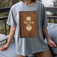 War And Peace Book Cover Women's Comfort Colors T-Shirt Gray War And Peace Book Cover Women's Comfort Colors T-Shirt Gray