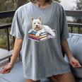 West Highland Terrier Books Dog Breed Westie Women's Comfort Colors T-Shirt Gray West Highland Terrier Books Dog Breed Westie Women's Comfort Colors T-Shirt Gray