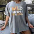 Wild About Reading Animal Bookworm Library Book Lover Reader Women's Comfort Colors T-Shirt Gray Wild About Reading Animal Bookworm Library Book Lover Reader Women's Comfort Colors T-Shirt Gray