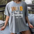 Wild About Reading Book Lover Bookworm Library Day Women's Comfort Colors T-Shirt Gray Wild About Reading Book Lover Bookworm Library Day Women's Comfort Colors T-Shirt Gray